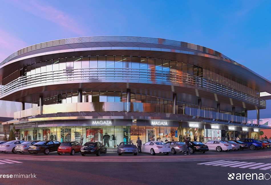 TMS Arena Center Güçal Systèmes de façade
